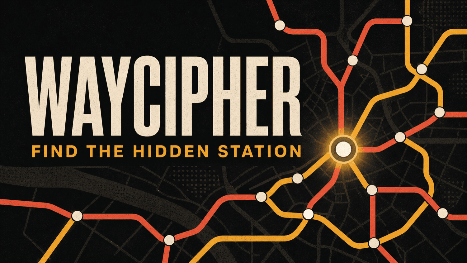 WAYCIPHER — find the hidden station